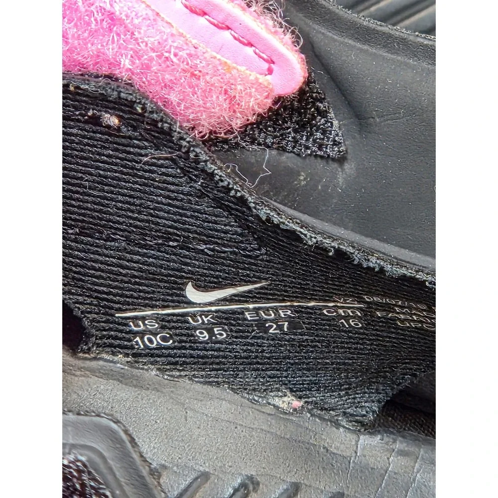 Nike Sunray Adjust 5 V2 Pink Black‎ Kids Water Sandals DB9562-600 Size 10C